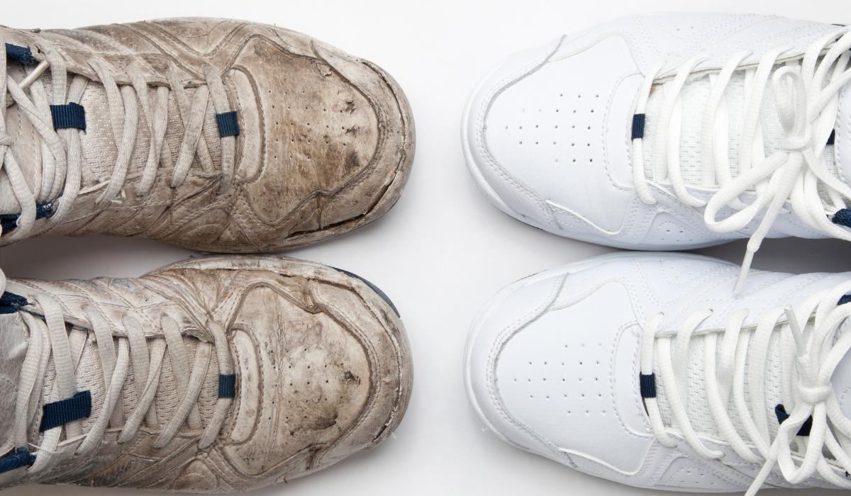 how to clean your sneakers - nike sneaker - adidas sneaker
