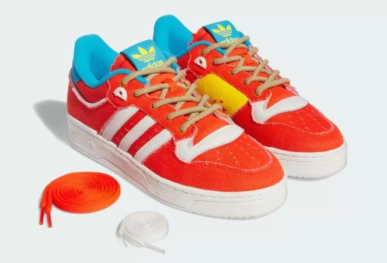 adidas is celebrating the upcoming Halloween occasion with a special colorway of the Rivalry Low inspired by Bart Simpson's long-lost evil twin, Hugo. The shoe features a rough canvas upper to reflect Hugo's tattered clothes, and the best detail is the embroidered detailing on the medial mid-panels that show the twins' incision and stitch scars. The adidas Rivalry Low "Treehouse Of Horrors" is set to release in October 2023 for $130.