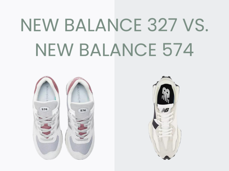 70s Sport meets Modern Chic: Dive into the New Balance 327 vs. 574 battle! Discover comfort, design, and price differences to find your ideal NB match!