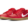 Red Alert! The limited edition Nike Dunk Low "University Red Gum" drops this summer. Premium leather, classic Swoosh, grippy gum outsole - all for $115 USD. Stay tuned for Orange Label release details!
