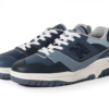 New Balance and BEAMS reunite for a striking "Crazy Navy" BB550! This iconic basketball silhouette gets a luxurious makeover with a mesmerizing blend of blues, premium leather, and a playful mismatched design. Don't miss out - pre-order yours now!