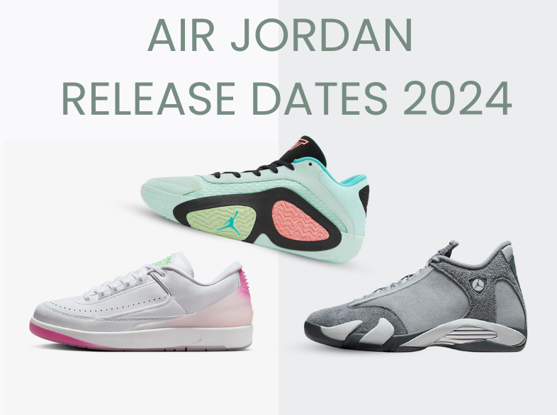 Spring & Summer 2024 is packed with fire Air Jordan releases. Stay up to date with upcoming Air Jordan drop dates for classic colorways & fresh collabs with Travis Scott & J Balvin!