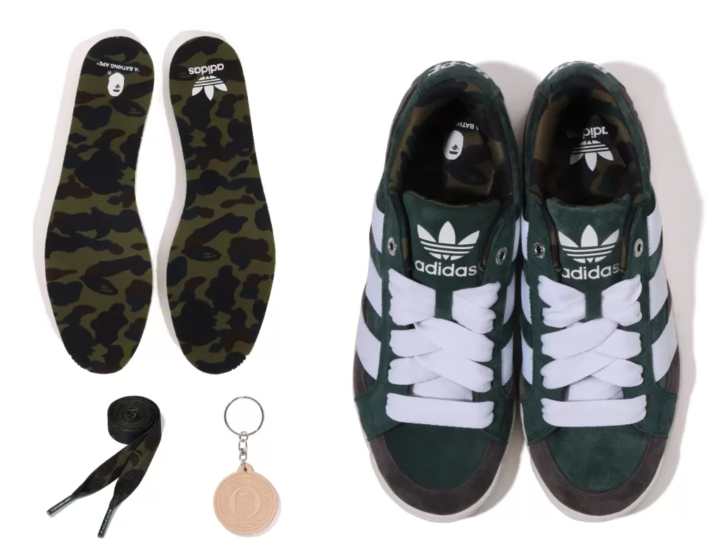 Adidas n BAPE 1st Green Camo