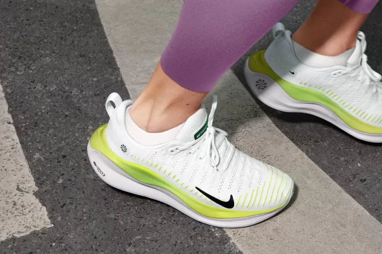 Nike ReactX is a new foam prioritizing eco-friendly running. It reduces carbon footprint by 43% in the Infinity Run 4 shoe, while still boosting energy return by 13%.